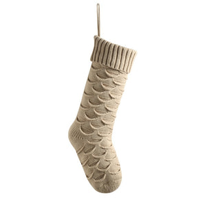 Christmas Gift Bag Decorative Socks Knitted Hanging Decoration