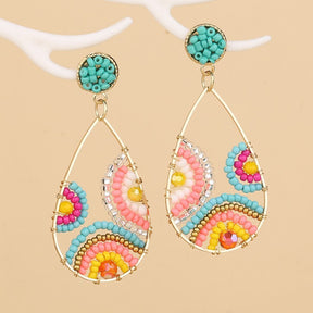 Heavy Industry Bohemian Vintage Bead Earrings