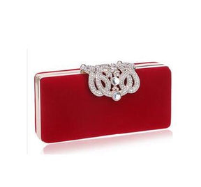 Evening dress clutch