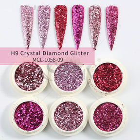 Glitter Set Mermaid Aurora Nail Powder