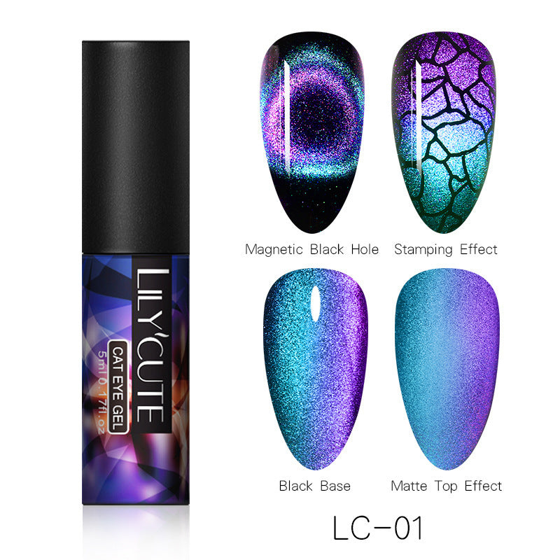 Magic Wide Cat Eye Nail Polish