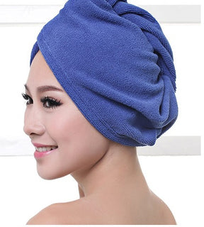 Women's Hair Dryer Cap, Absorbent Dry Hair Towel