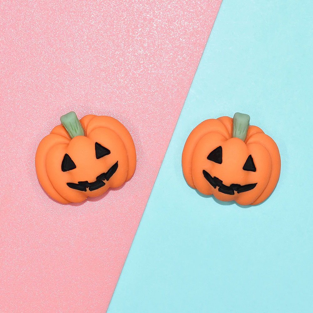 Resin Wansheng Flat Pumpkin Diy Cream Glue Phone Case Stickers Material