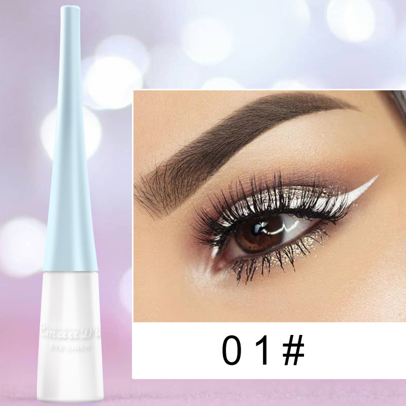 Colored Eyeliner Matte Quick-Dry Liquid Eyeliner