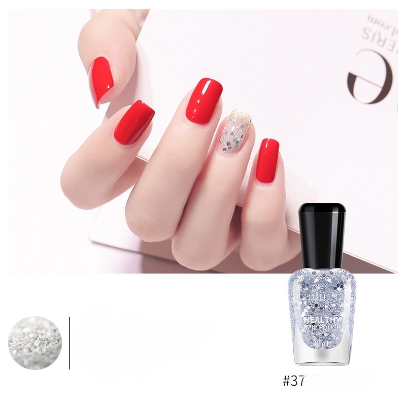 Water-based Peelable And Peelable Nail Polish 8ml Baking Free Cosmetic Makeup Set