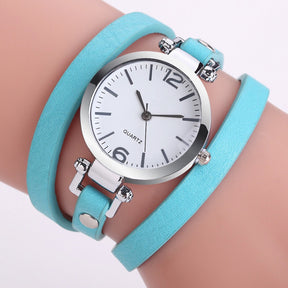 Women's Long Strap Winding Quartz Watch