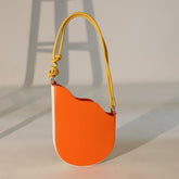 Bags Niche Design New Semi-Circular Saddle Bag Personality Wave-Shaped Single-Shoulder Armpit Bag