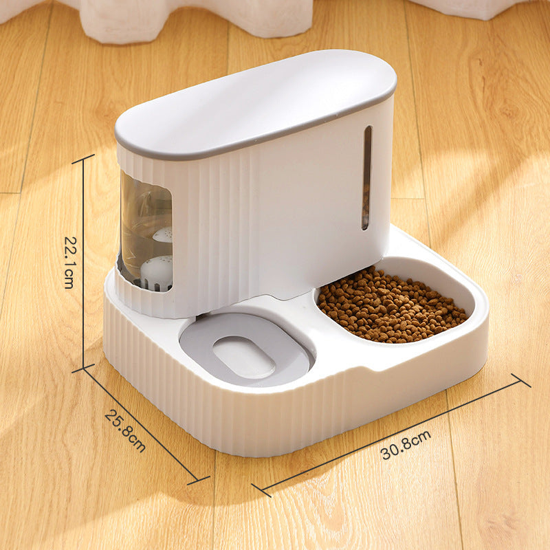 Cat Automatic Drinking Fountain Feeder Integrated Water Feeder Pet Supplies