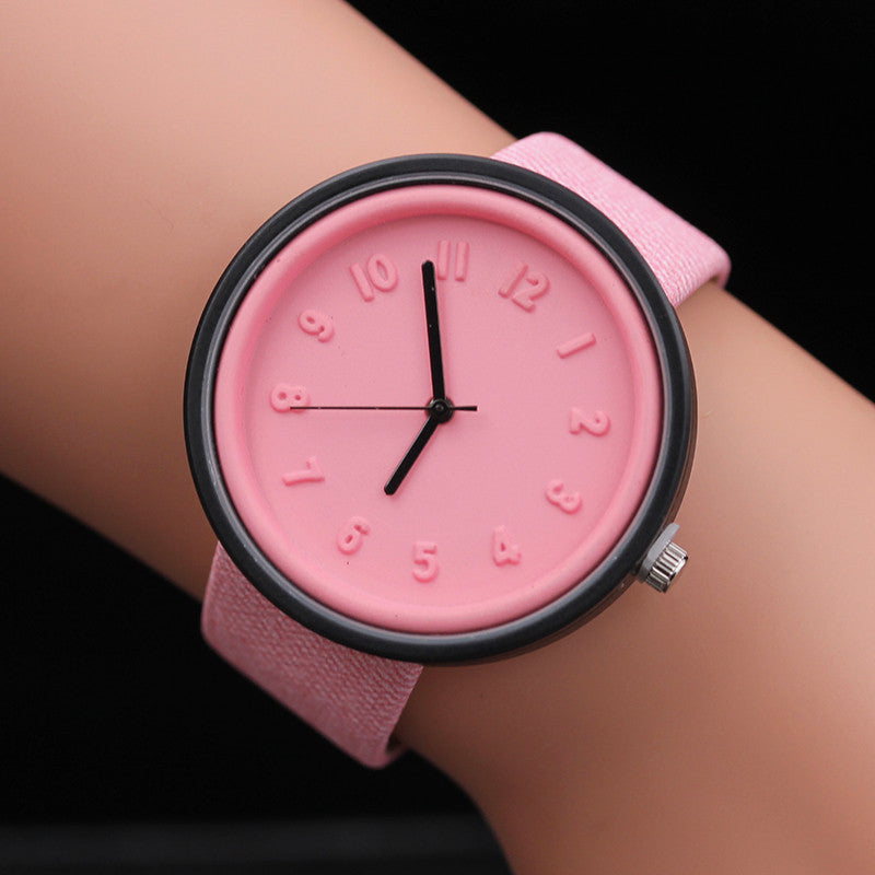 Fashion Women's Watch Leather Ladies Watch Women's Candy Watch