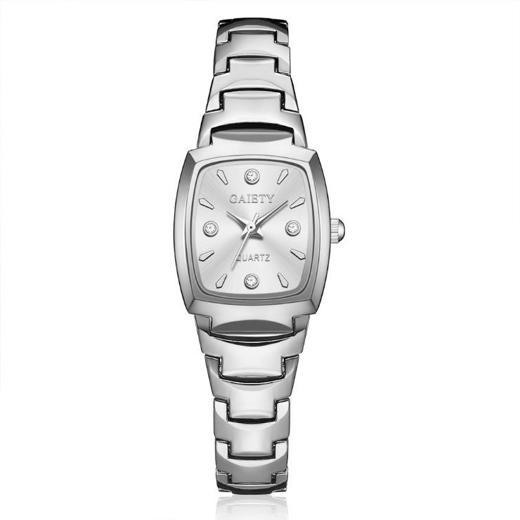 Hot Selling Steel Band Watch N Simple Temperament Alloy Ladies Watch Wholesale Trendy Quartz Watch