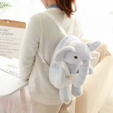 Japanese Soft Plush One-shoulder Elephant Fur Bag Women