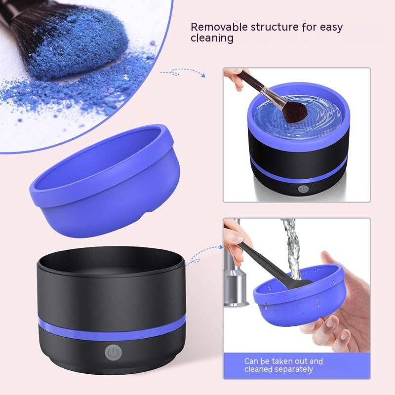 Electric Cosmetic Brush Cleaning Device Type-c Suit Beauty Tools