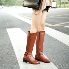 Women's Thickened Chunky Heel High Boots