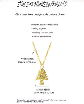 Christmas Tree Necklace Christmas Ornaments