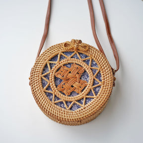 Fashion Personality Retro Rattan Weave Bag