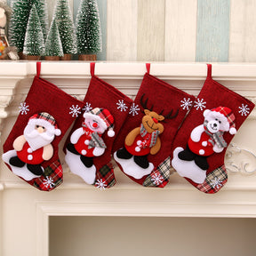 Christmas gift bag christmas hanging socks