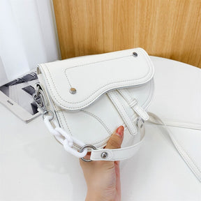 Korean all-match one-shoulder saddle bag