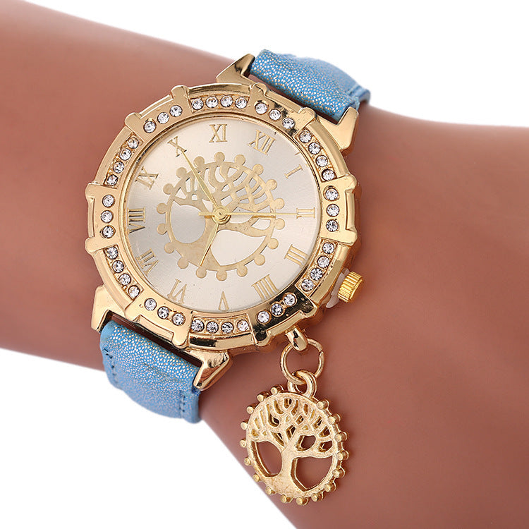 Tree Of Life Pattern Fashion Women's Watches