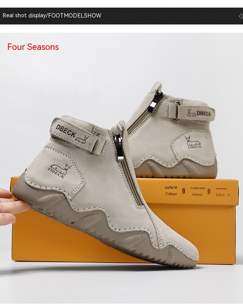 Popular Warm Martin Boots High-top Wear-resistant Outdoor Casual Shoes