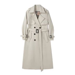 Fashion Mid-length Trench Coat Women's Clothing