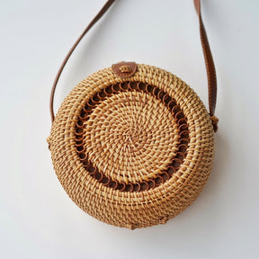 Fashion Personality Retro Rattan Weave Bag