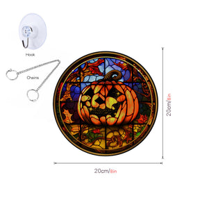 Halloween Pumpkin Bat Ghost Acrylic Hang Decorations