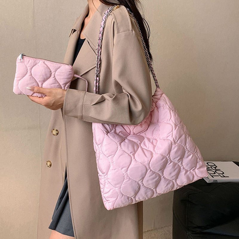 Composite Bags For Women Trend Autumn And Winter New Fashion Women's Shoulder Bag Personalized Simple Korean Style Handbags