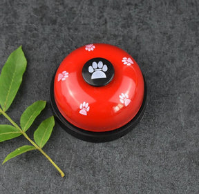 Cat And Dog Trainer Pet Footprints Ringing The Bell