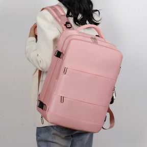 New Travel Backpack Female Large-capacity Dry And Wet Luggage Travel Bags Computer Backpack College Students Bag