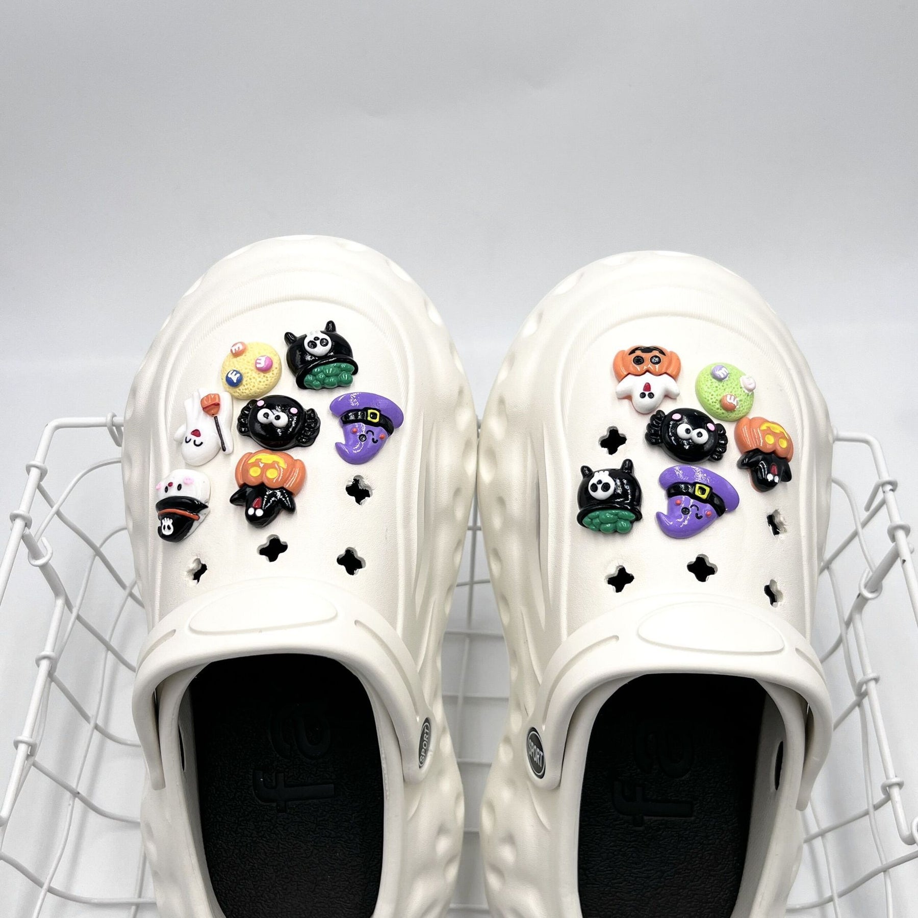 Hole Shoes Accessories Fit Diy Shoe Buckle Halloween Cartoon