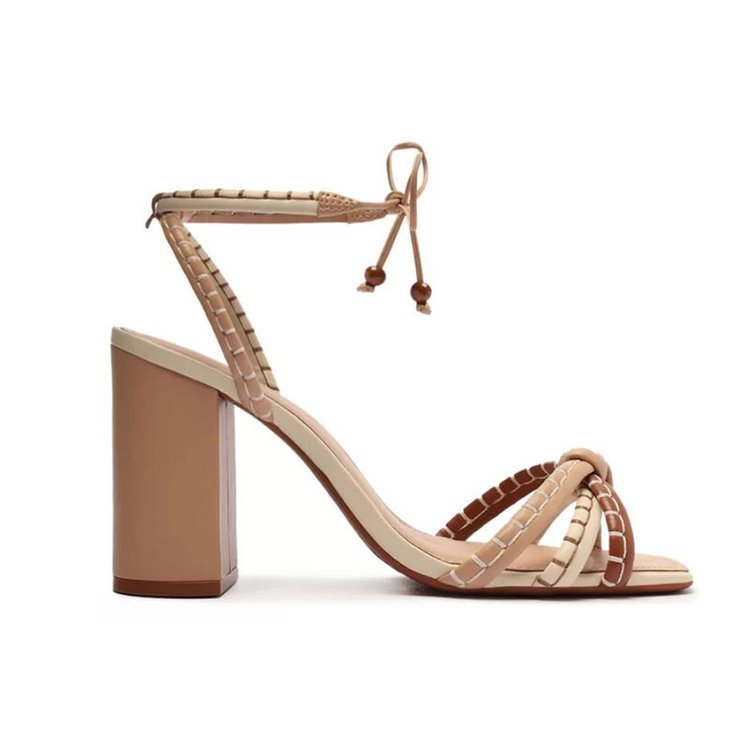 Roman Style Women's High Heel Open Toe Strap Hollow-out Color Sandals