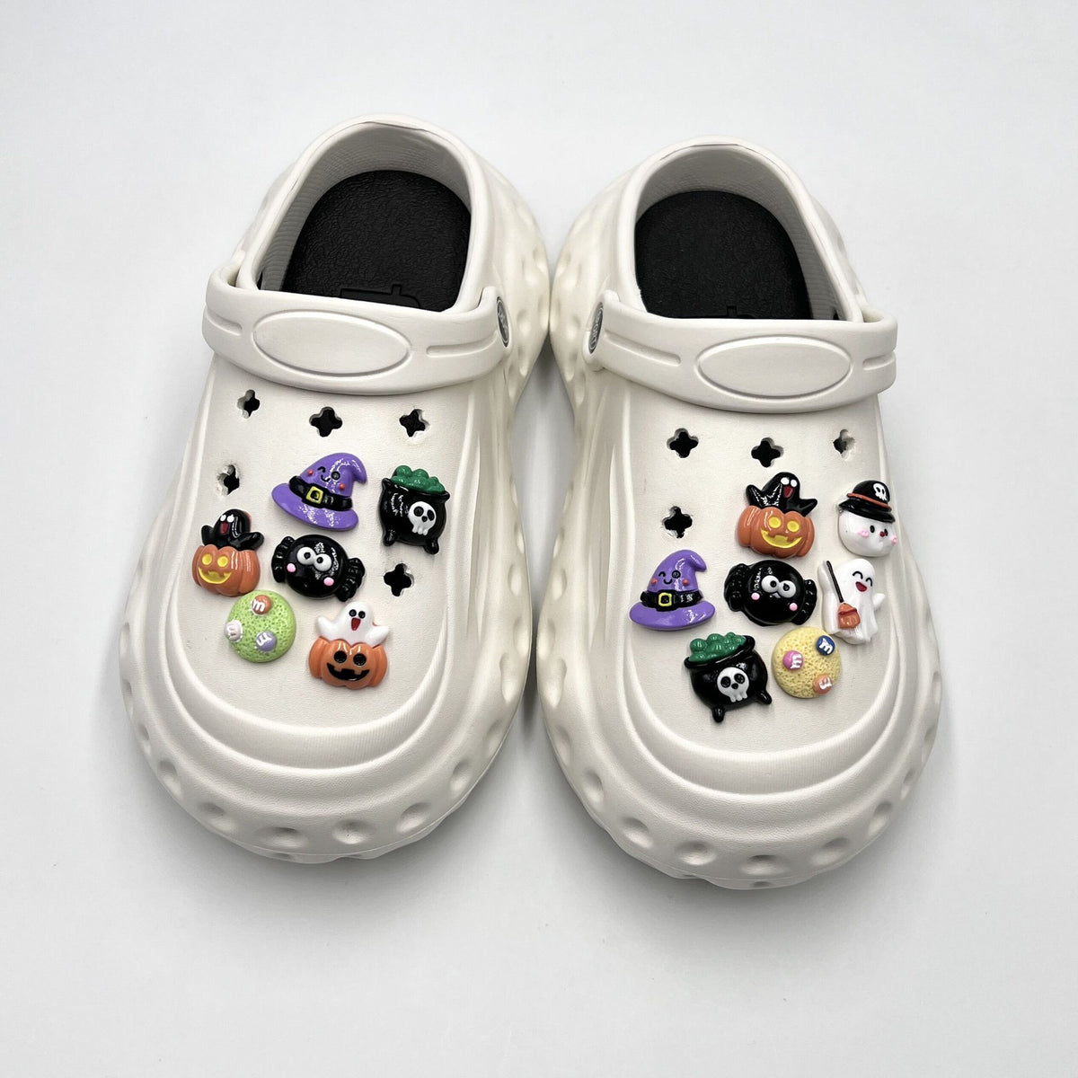 Hole Shoes Accessories Fit Diy Shoe Buckle Halloween Cartoon