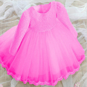 Lace princess dress girls summer dress