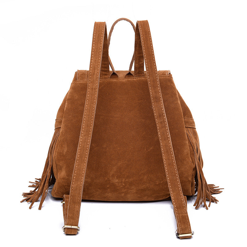 A new trade in Europe and the United States on behalf of Bag Backpack backpack fringed fashion bags