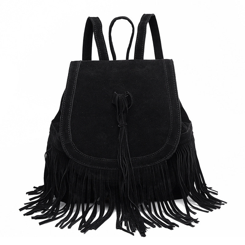 A new trade in Europe and the United States on behalf of Bag Backpack backpack fringed fashion bags