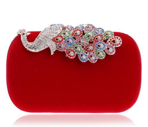 Evening dress clutch