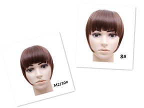 Hair Bangs Hairpiece Accessories Synthetic Fake Bangs