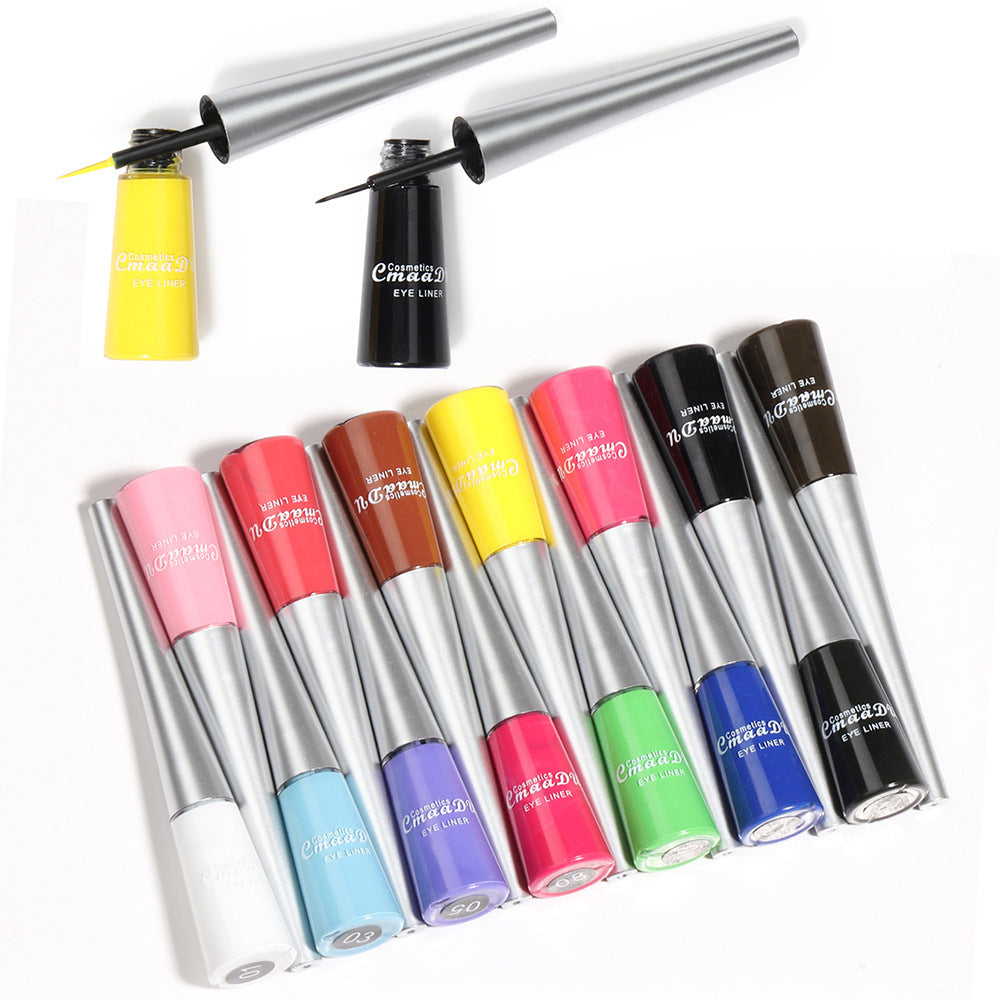 14 Color Liquid Eyeliner Pen Set Color Matte