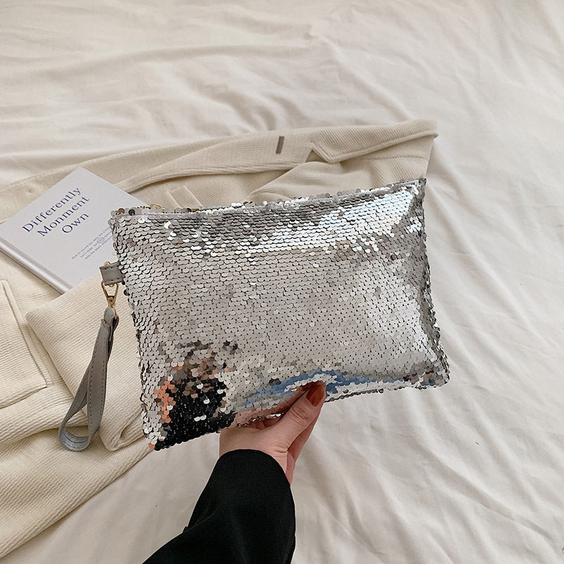 Popular Women's Bags Sequin Bag Elegant Portable