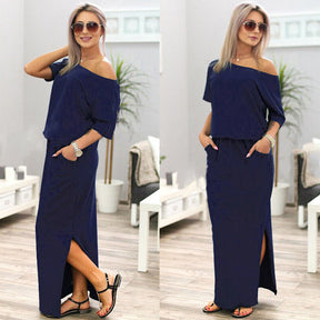 dress new summer dress for the summer women's European and American women's evening dress long skirt burst money wholesale