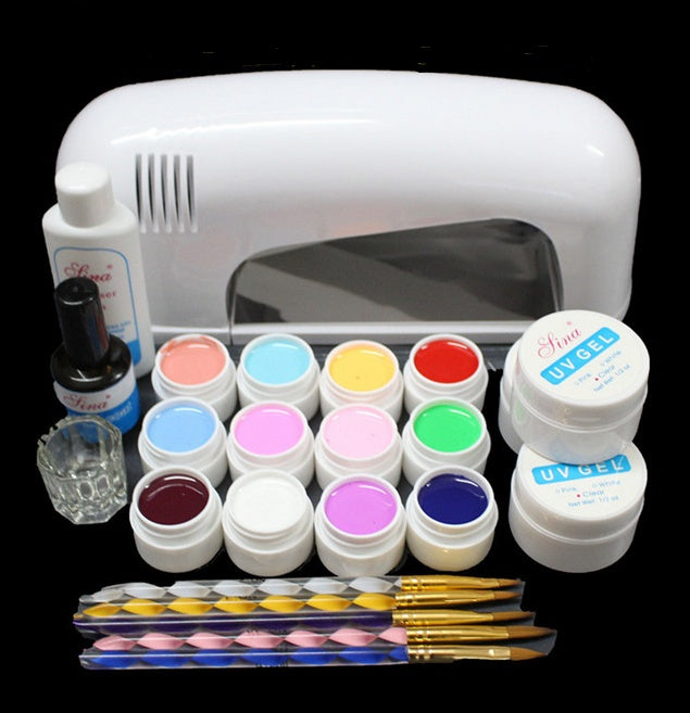 Nail phototherapy set