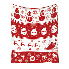 Christmas Flannel Printed Blanket