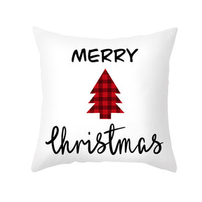 Christmas office sofa printing throw pillow