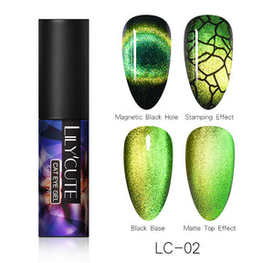 Magic Wide Cat Eye Nail Polish