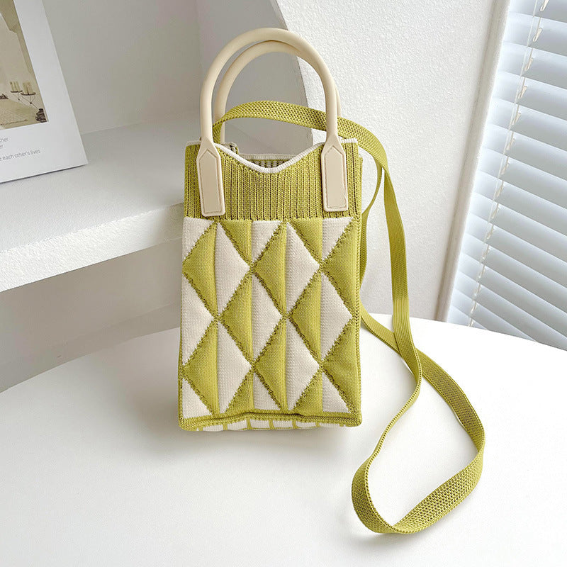 Love Mini Knit Shoulder Crossbody Bag