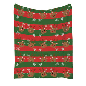 Christmas Flannel Printed Blanket