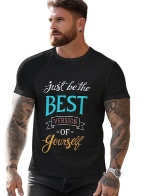 Printed Men's Plus Size Multifunctional Short Sleeved Shirt