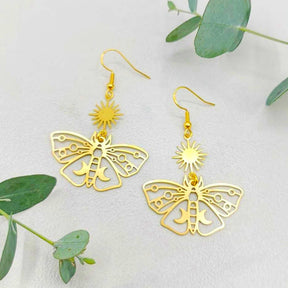 Women's Boho Trends Cutout Drop Earrings