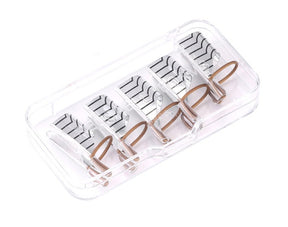 Phototherapy nail crystal nail armor aluminum tray a box of 5