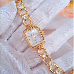 Fashion Quartz Watch Diamond Bracelet